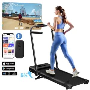 Portable foldable Treadmill with Remote Control