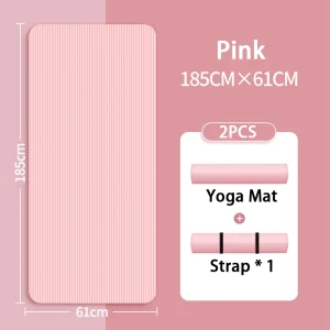 8mm yoga mat anti slip