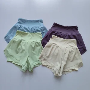 Summer Women's Sports Shorts Mesh Running Shorts
