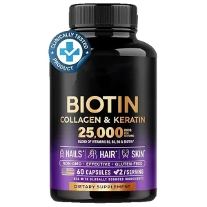 Biotin Collagen Hyaluronic Acid Keratin Support