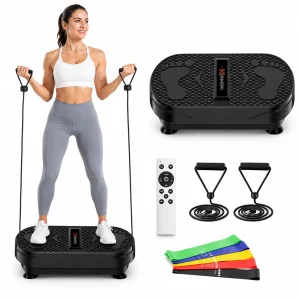 Vibration Plate Exercise Machine Whole Body Vibration Platform Fat Burning Weight Loss