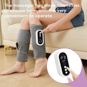 2 Leg Massagers for Both Calves, with Heating and Air Compression, wireless