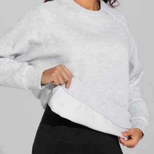 Women's Long Sleeves Fleece Sweatshirts Loose Fit